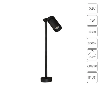 Подсветка для ювелирных изделий Arte Lamp PRESTO A6396LT-1BK