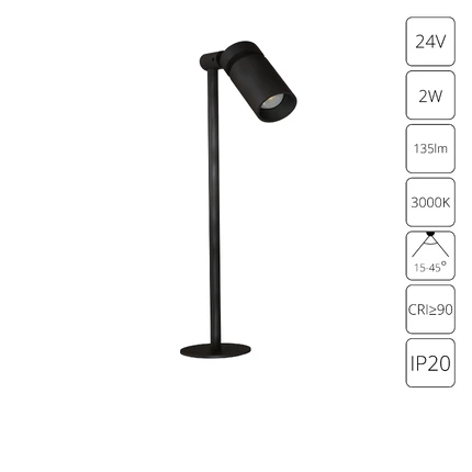 Подсветка для ювелирных изделий Arte Lamp PRESTO A6394LT-1BK