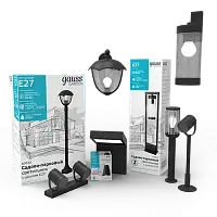 Светильники архитектурно-парковые GAUSS | интернет-магазин мягкой мебели и освещения Marko Kraus