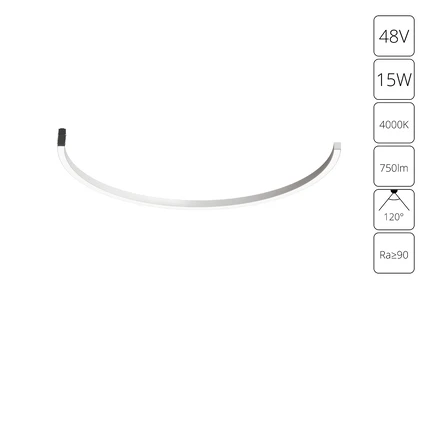 Магнитный трековый светильник Arte Lamp OPTIMA A7278PL-1BK