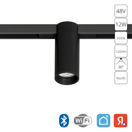 Магнитный трековый светильник Arte Lamp OPTIMA SMART A7390PL-1BK