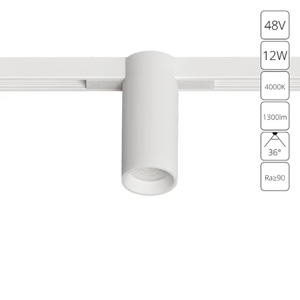 Магнитный трековый светильник Arte Lamp OPTIMA A7270PL-1WH