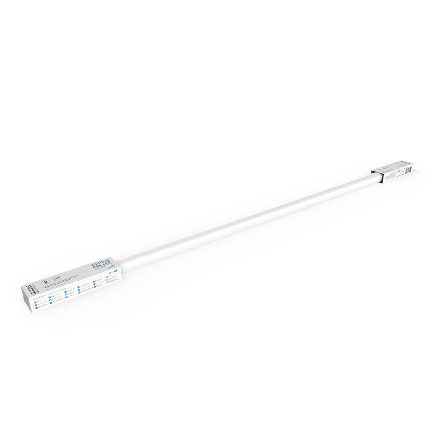 Светильник линейный Gauss ULTRACOMPACT 45W 4550lm 6500K 185-265V IP65 1490*40*30мм LED 1/20 143426345