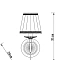 Бра Arte Lamp CHARM A2083AP-1AB