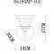 Бра Arte Lamp TOSCANA A5184AP-1CC