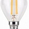 Лампа Gauss LED Filament Шар E14 7W 580lm 4100K 1/10/50 105801207