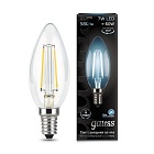 Лампа Gauss LED Filament Свеча E14 7W 580lm 4100К 1/10/50 103801207