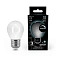 Лампа Gauss Filament Шар 9W 610lm 4100К Е27 milky диммируемая LED 1/10/50 105202209-D