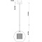 Подвесной светильник Arte Lamp MANCHESTER A7630SP-1AB