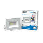 Прожектор Gauss Elementary 10W 850lm 6500K 200-240V IP65 белый LED 1/20 613120310
