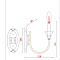 Бра Arte Lamp COLLINETTA A4094AP-1PB