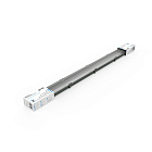 Светильник линейный Gauss СПП-Т8-G13 LITE 220-230V IP65 1276*86*55мм для LED ламп 2х1200мм 1/12 909437212