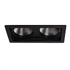 Точечный встраиваемый светильник Arte Lamp PRIVATO A7007PL-2BK