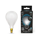Лампа Gauss Filament А160 10W 890lm 4100К Е27 milky диммируемая LED 1/6 179202210-D