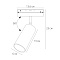 Магнитный трековый светильник Arte Lamp LINEA 0.1-10V A4681PL-1BK