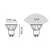 Лампа Gauss Basic MR16 6W 530lm 3000K GU10 LED 1/10/100 10106162