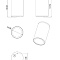Уличный потолочный светильник Arte Lamp TORCULAR A1807PF-1BK