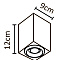 Точечный накладной светильник Arte Lamp PICTOR A5655PL-1BK