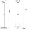 Ландшафтный светильник Arte Lamp HENRY A1661PA-1BK