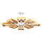 Люстра на штанге Arte Lamp BRUSSELS A8030PL-8WH