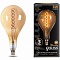 Лампа Gauss LED Vintage Filament Flexible A160 8W E27 160*300mm Golden 620lm 2400K 1/6 150802008