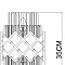 Настенный светильник Arte Lamp AMELIA A1039AP-2BK