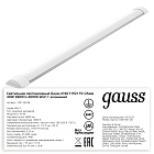 Светильник линейный Gauss WLF-1 40W 3600lm 4000K 185-265V IP20 1192*75*25мм алюминий LED 1/20 144125236