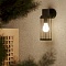 Светильник садово-парковый Gauss Vega на стену вниз 10.5*24*14.2cm, 170-240V / 50Hz, 1xE27, Max.60W, IP: 54, 1/24 GD022