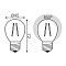 Лампа Gauss LED Filament Шар E27 5W 450lm 4100K 1/10/50 105802205