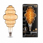 Лампа Gauss Led Vintage Filament Flexible BD200 6W E27 200*410mm Golden 2400K 1/6 158802006