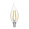 Лампа Gauss Basic Filament Свеча на ветру 4,5W 400lm 2700К Е14 LED 1/10/50 1041115