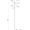 Торшер Arte Lamp GEMINI A2243PN-6BK