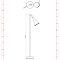 Ландшафтный светильник Arte Lamp BRONN A2367PA-1BK