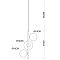 Подвесной светильник Arte Lamp GEMINI A2243SP-3BK