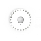 Фонарь кемпинговый Gauss модель GFL003 24LED 300lm  3xAA белый магнит и карабин LED 1/12/72 GF003