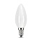 Лампа Gauss Filament Свеча 9W 590lm 3000К Е14 milky диммируемая LED 1/10/50 103201109-D