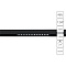 Магнитный трековый светильник Arte Lamp LINEA A4674PL-1BK