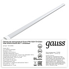 Светильник линейный Gauss WLF-1 50W 4550lm 6500K 185-265V IP20 1492*75*25мм алюминий LED 1/20 144126350