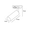 Трековый светильник Arte Lamp NET MINI A6451PL-1WH