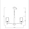 Подвесная люстра Arte Lamp KENSINGTON A4098LM-5CC