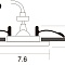 Точечный встраиваемый светильник Arte Lamp BASIC A2103PL-1AB