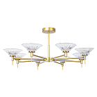 Люстра на штанге Arte Lamp ALESSIA A2076PL-8GO