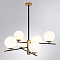 Люстра на штанге Arte Lamp ARKAB A2225LM-6BK