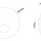 Настенный светильник Arte Lamp LUNAR A2536AP-3WH