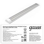 Светильник светодиодный призма Gauss IP40 600*76*24мм 18W 1800lm 4000K WLF-2 сталь 1/20 814424218