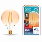 Лампа Gauss Smart Home Filament G95 6,5W 720lm 2000-5500К E27 изм.цвет.темпр.+диммирование LED 1/40 1340112