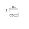 Точечный накладной светильник Arte Lamp PICTOR A5654PL-2WH
