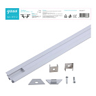 Профиль для ленты LED Gauss угловой - 1m 1/50 BT412