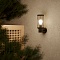 Светильник садово-парковый Gauss Vega на стену вверх 10.5*24*14.2cm, 170-240V / 50Hz, 1xE27, Max.60W, IP: 54, 1/24 GD021