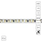 Светодиодная лента 48V 14,4W/m 3000К 5м IP20 Arte Lamp TAPE A4812010-05-3K